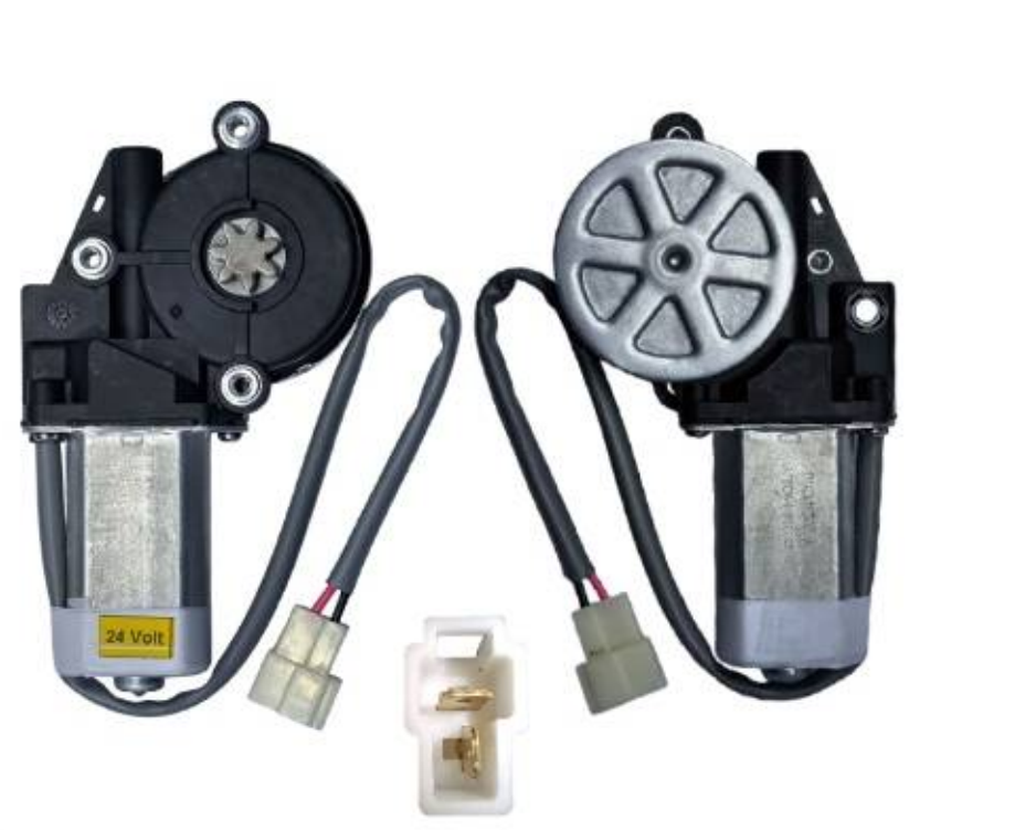 [LIHYEH] - มอเตอร์กระจก RH 24V 7F 3รู HINO สิงห์ | ISUZU 6ล้อ 