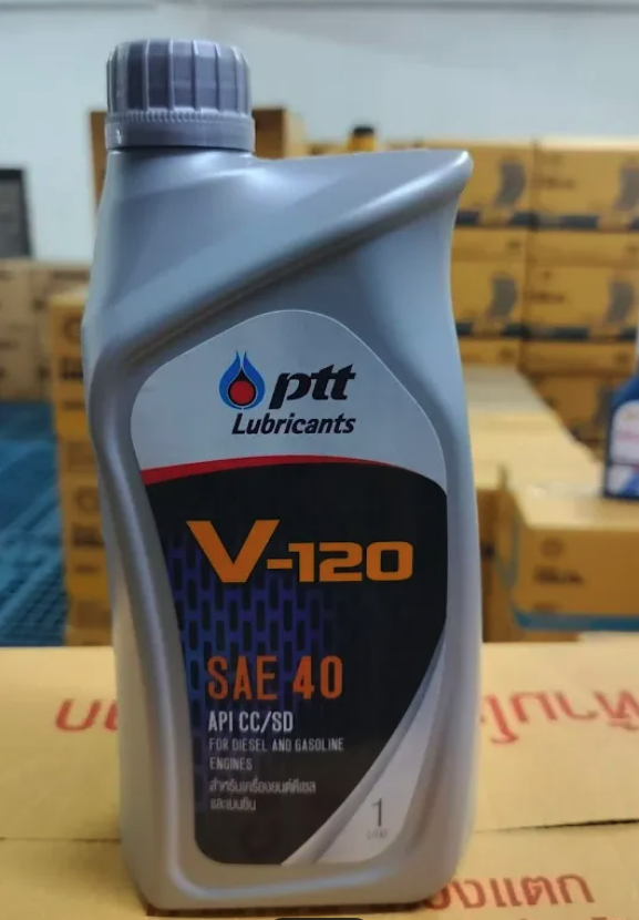 [PTT] - น้ำมันเครื่อง V-120 #40 (1L)