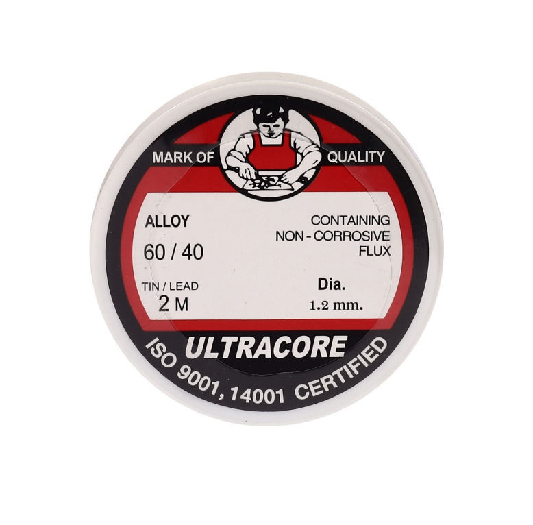 [ULTRACORE] - ตะกั่วขด 60/40 1.2mm 2m