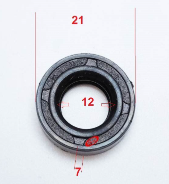 [A] - ซีลแกนจานจ่าย 12-21-7 MITSUBISHI CB4