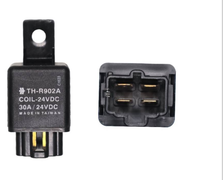[LIHYEH] - รีเลย์ไฟหน้า 24V 40A 4ขา MITSUBISHI FUSO FN527