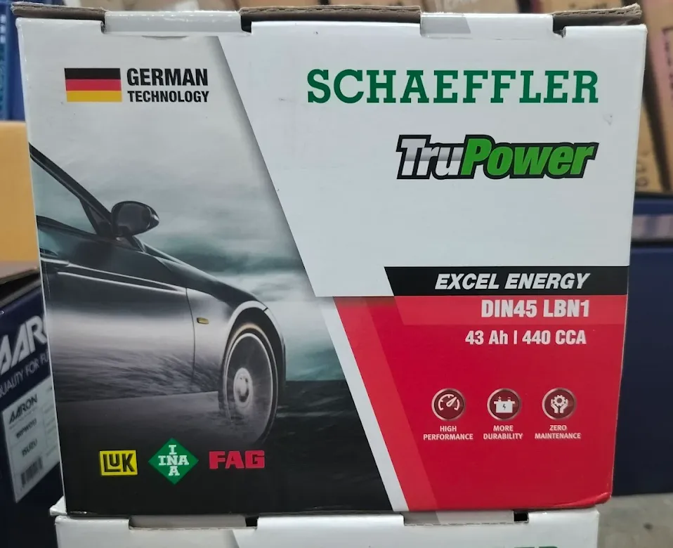 [SCHAEFFLER] - แบตเตอรี่ แห้ง SMF DIN54316 LBN1 43A 440CCA 