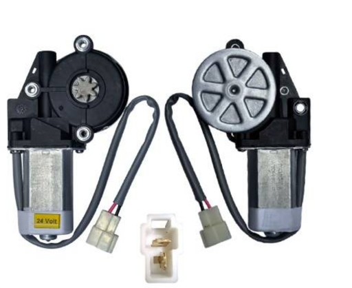 [EC-2007-2R] [LIHYEH] - มอเตอร์กระจก RH 24V 7F 3รู HINO สิงห์ | ISUZU 6ล้อ 