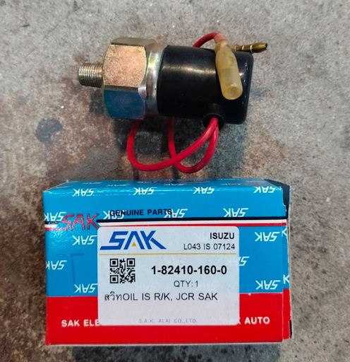 [1-82410160-0] [SAK] - สวิตช์น้ำมันเครื่อง ISUZU ROCKY, JCR
