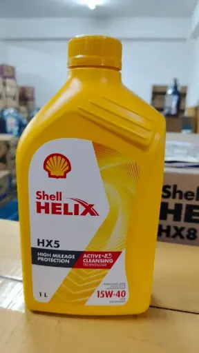 [5011987106468] [Shell] - น้ำมันเครื่อง เบนซิน HX5 15W-40 (1L)