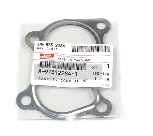 [8-97312284-1] [แท้] - ปะเก็นท่อไอเสีย 4JJ1, 4JK1 ISUZU D-MAX 05-11, D-MAX 12-15 4JK1-TCS