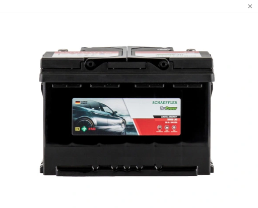 [EXCEL ENERGY 75B] [SCHAEFFLER] - แบตเตอรี่ แห้ง SMF DIN75L LBN3 / 57113 71A 640CCA