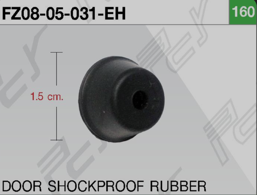 [FZ08-05-031-EH] [PCY] - ยางกันกระแทกประตู ISUZU DECA 360 08 (1.5cm)