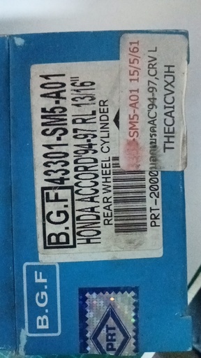 [PRT-20004] [BGF] - กระบอกเบรค RL 13/16" HONDA CRV, ACCORD 94-97