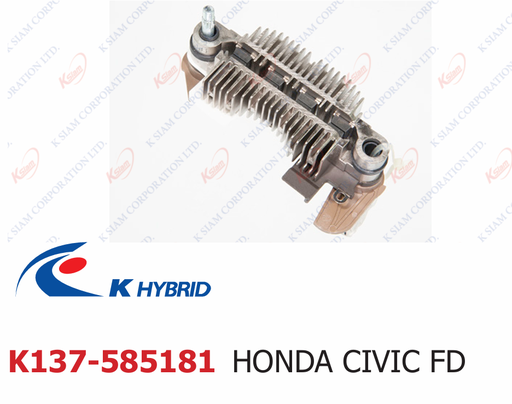 [K137-585181] [MOBILETRON] - แผงไดโอด HONDA CIVIC 06-11 (RM-181)