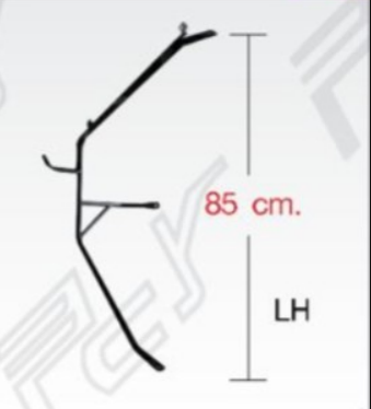 [FN92-02-011-L2] [PCY] - ขากระจกมองข้าง LH 85cm MITSUBISHI FN527 86 