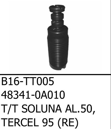 [B16-TT005] [POP] - ยางกันฝุ่นโช้คหลัง TOYOTA SOLUNA 96-01 AL50