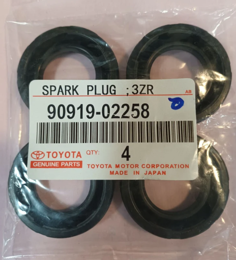 [90919-02258(A)] [A] - ซีลเบ้าหัวเทียน TOYOTA ALTIS 10, 1ZRFE-3ZRFE (ชุดx4ตัว) 