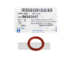 [96353007] [แท้] - ยางรองสกรูฝาวาล์ว CHEVROLET OPTRA 03-11 1.6, AVEO 09-12 1.6 (สีส้ม) 