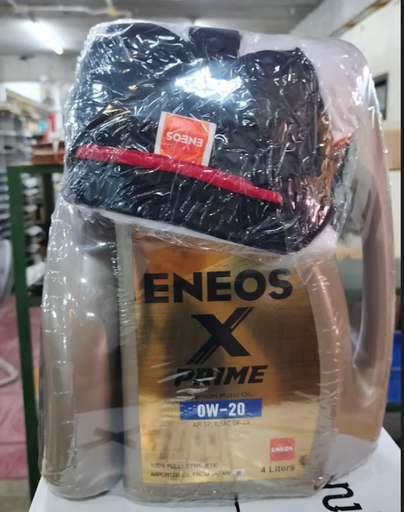 [8859379102172] [ENEOS] - น้ำมันเครื่อง เบนซิน X-PRIME 0W-20 (4L+1L) (แถมเสื้อ) (NEW)