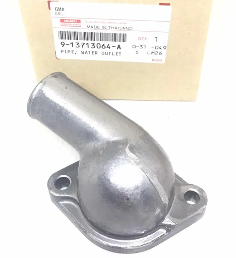 [9-13713064-A] [แท้] - คอห่านน้ำ บน ISUZU TFR 90-99 (4JA1)