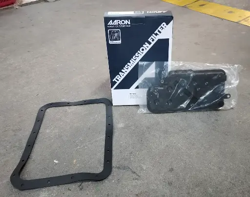 [1GFT819] [AARON] - กรองเกียร์ ใน MITSUBISHI PAJERO 03-14, TRITON 16V COMMON RAIL 03-14, G-WAGON (คอยื่น) 04-14 (พร้อมปะเก็นยาง) 