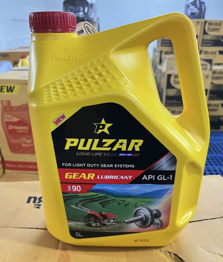 [8852694003094] [PULZAR] - น้ำมันเกียร์และเฟืองท้าย GL-1 EP GEAR SAE90 (5L) (NEW)