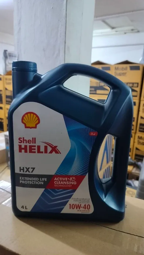 [5011987109193] [Shell] - น้ำมันเครื่อง เบนซิน HX7G SEMI 10W-40 (4L)