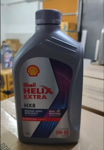 [5011987160385] [Shell] - น้ำมันเครื่อง เบนซิน EXTRA HX8 5W-40 SP, A3/B4 (1L) 